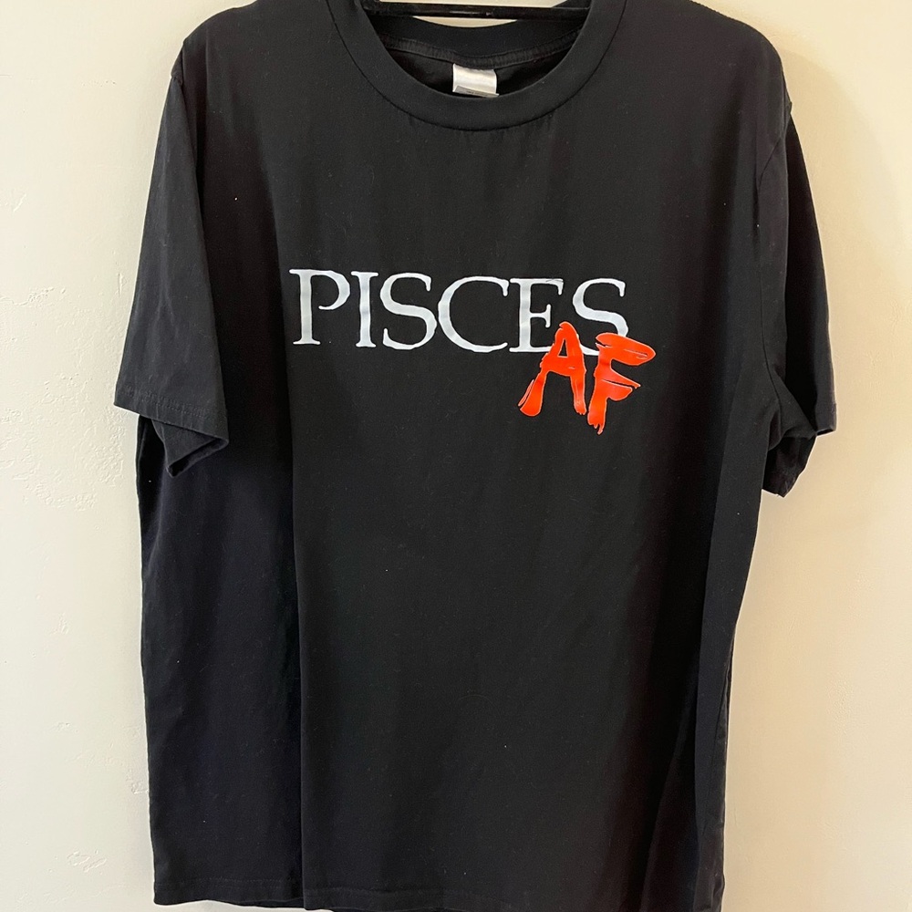 Black Pisces AF T-Shirt